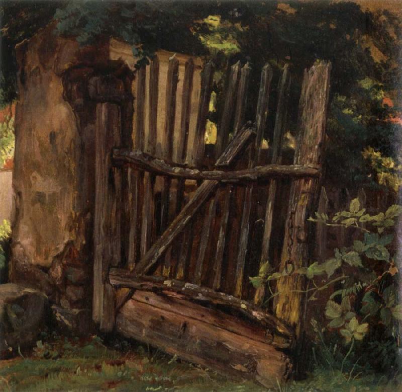 Garden Gate, Christian Friedrich Gille